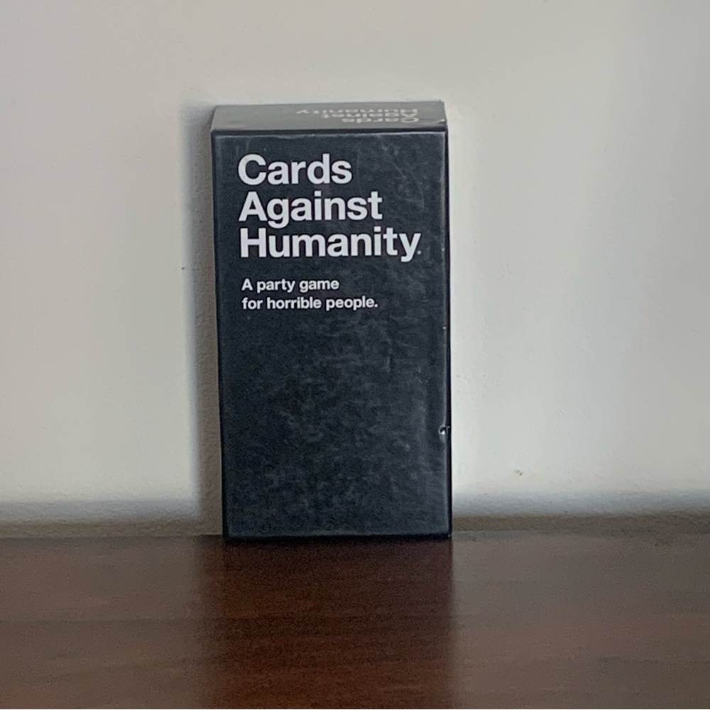 Cards against humanity adult party card game